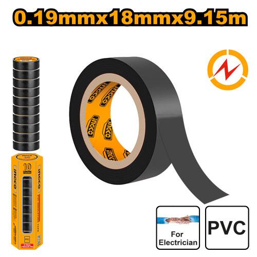 INGCO RUBAN PVC INSULATING TAPE HPET1101 INGCO MAROC ingco-ruban-pvc-insulating-tape-hpet1101-ingco-maroc