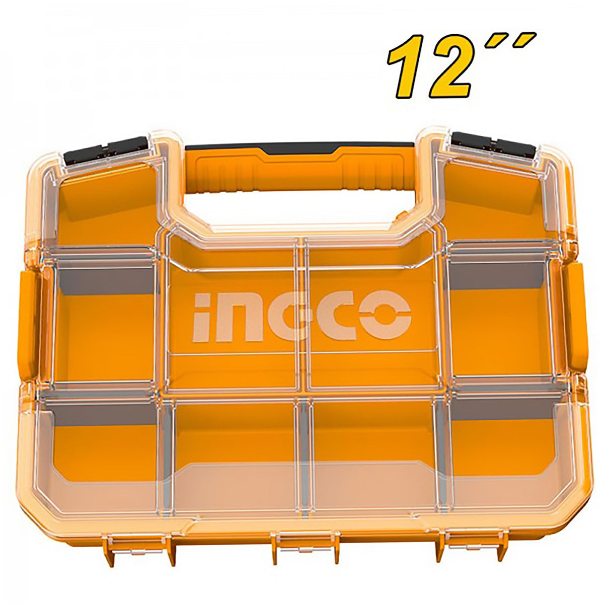 INGCO BOITE DE RANGEMENT PLASTIQUE 12" NR [PBX1211] – INGCO Maroc