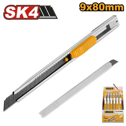 INGCO Couteau à lame cassable NR -[HKNS1806]