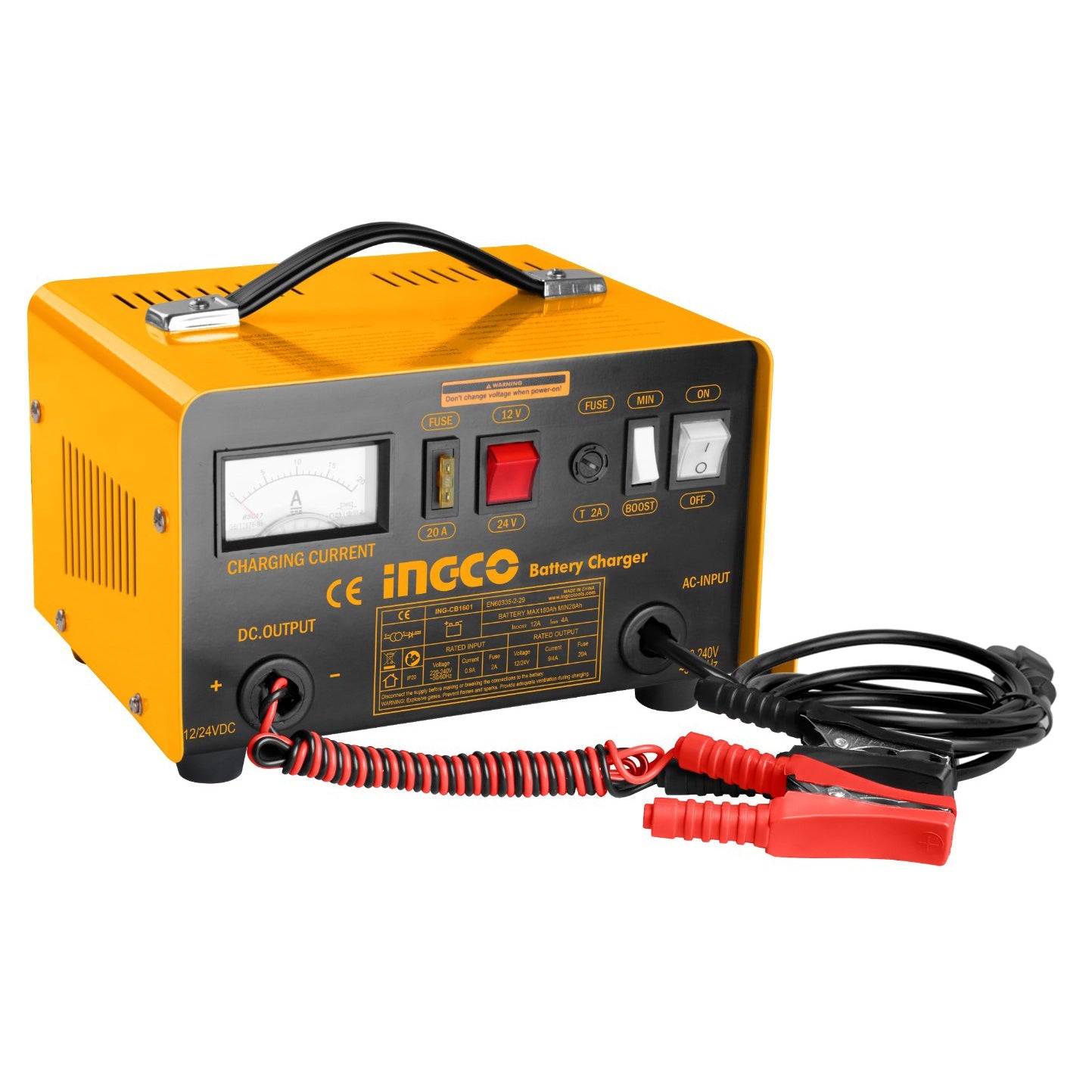 شاحن بطارية 12/24 فولت ING-CB1601