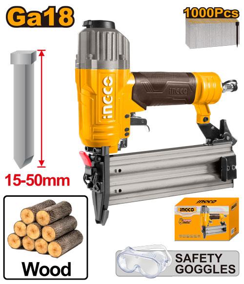 INGCO CLOUEUR PNEUMATIQUE 15-50MM [ABN15501]