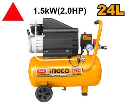 INGCO COMPRESSEUR D'AIR 24L, 1.5 KW (2 HP) [AC20248]