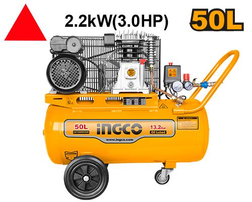 INGCO COMPRESSEUR 50L 220-240V~50HZ POWER: 2.2 KW [AC300508]