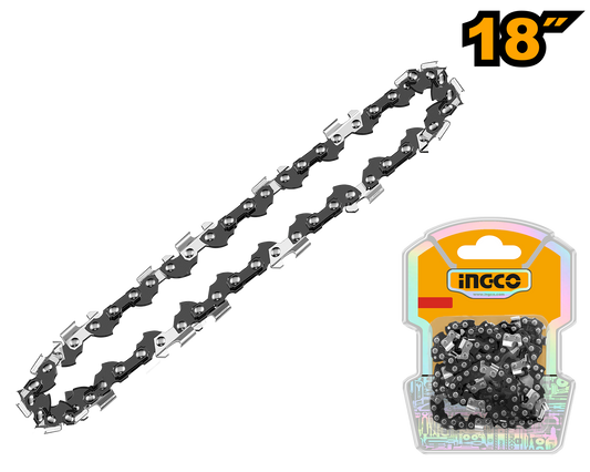 INGCO CHAINE 18'' POUR TRONCONNEUSE GCS5451811 [AGSC51801]
