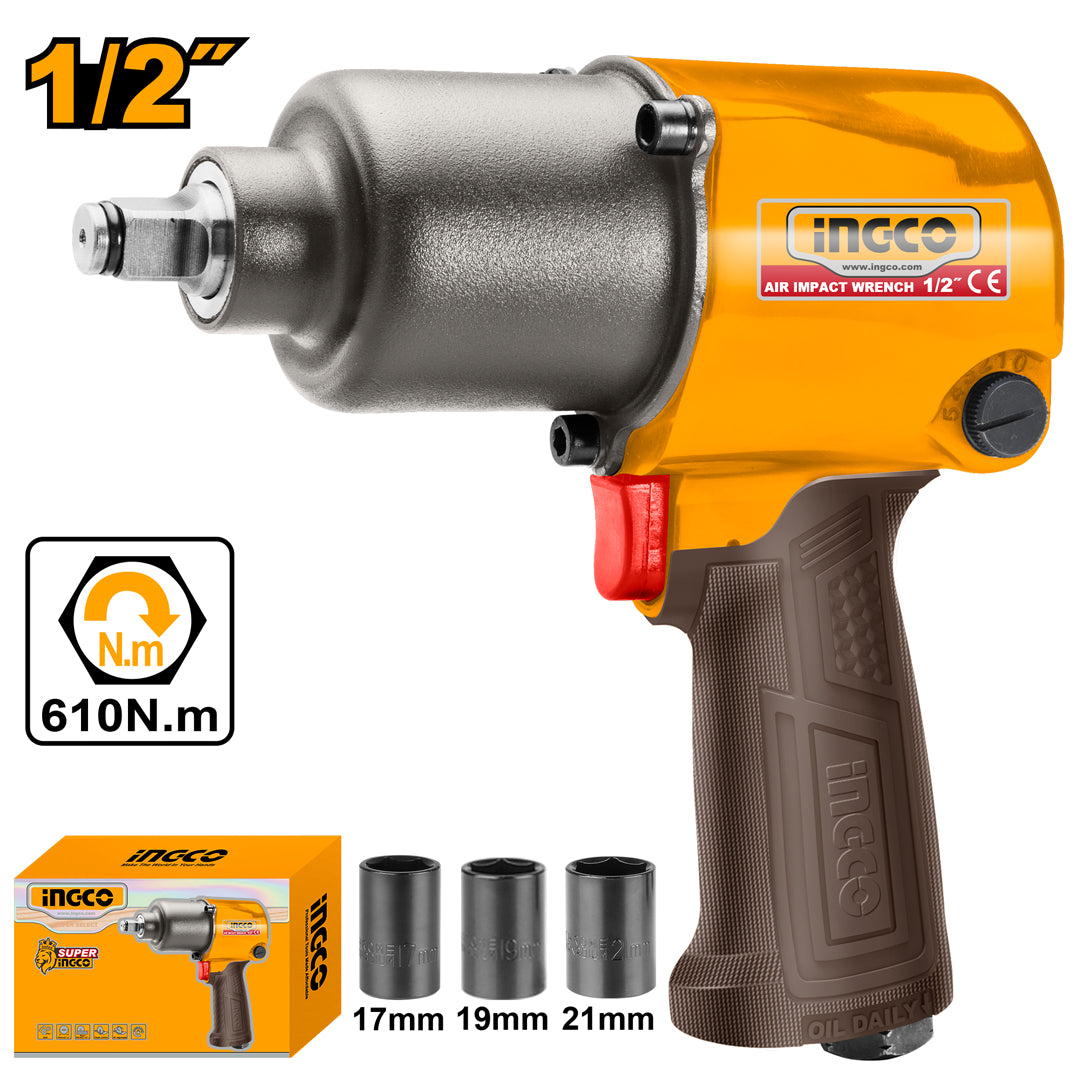 INGCO BOULONNEUSE PNEUMATIQUE 1/2 [AIW12562] – INGCO Maroc