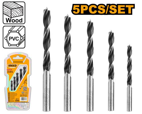 INGCO SET DE 5 FORETS A BOIS [AKDB5055]