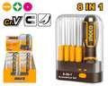 INGCO SET DE TOURNEVIS INTERCHANGEABLES 9 PCS [AKISD0901] – INGCO Maroc