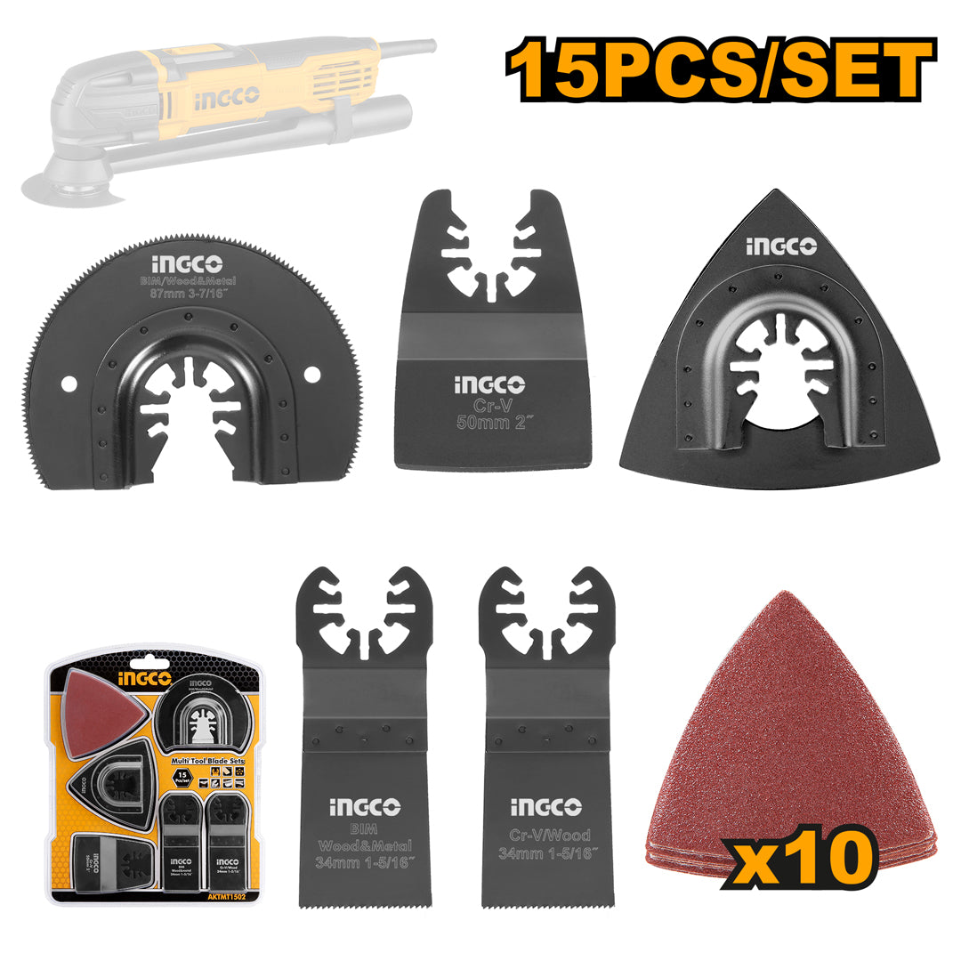 INGCO SET DE LAMES POUR OUTILS MULTIFONCTIONS [AKTMT1502] – INGCO Maroc
