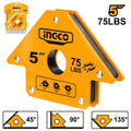 INGCO SUPPORT DE SOUDAGE MAGNETIQUE 5'' [AMWH75051] – INGCO Maroc