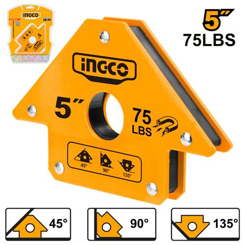 INGCO SUPPORTS DE SOUDAGE MAGNETIQUE 5'' [AMWH75051]