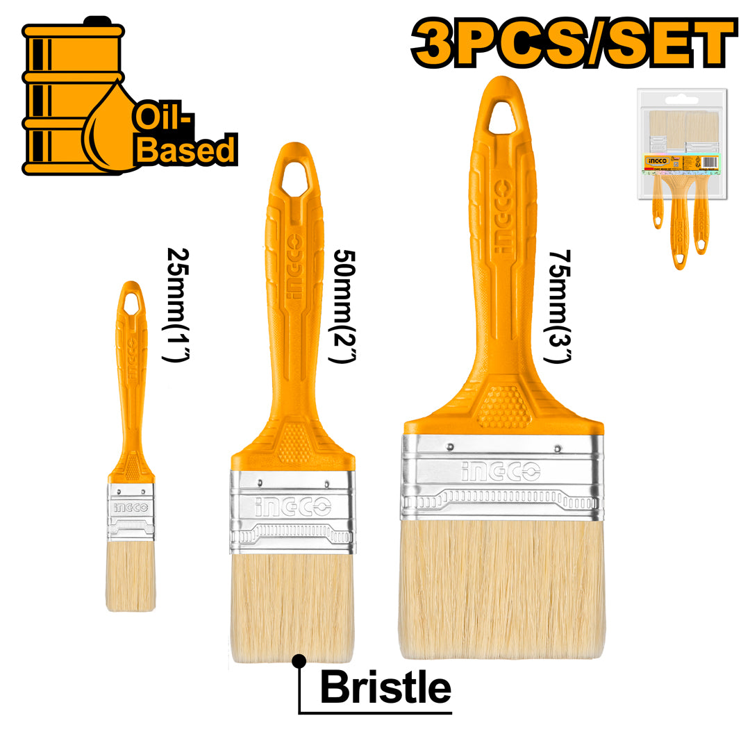 INGCO JEU DE 3 PINCEAUX EN BOIS [CHPTB7860301] – INGCO Maroc