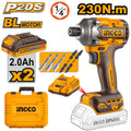 INGCO VISSEUSE A CHOC 20V 230NM NR [CIRLI2023] – INGCO Maroc