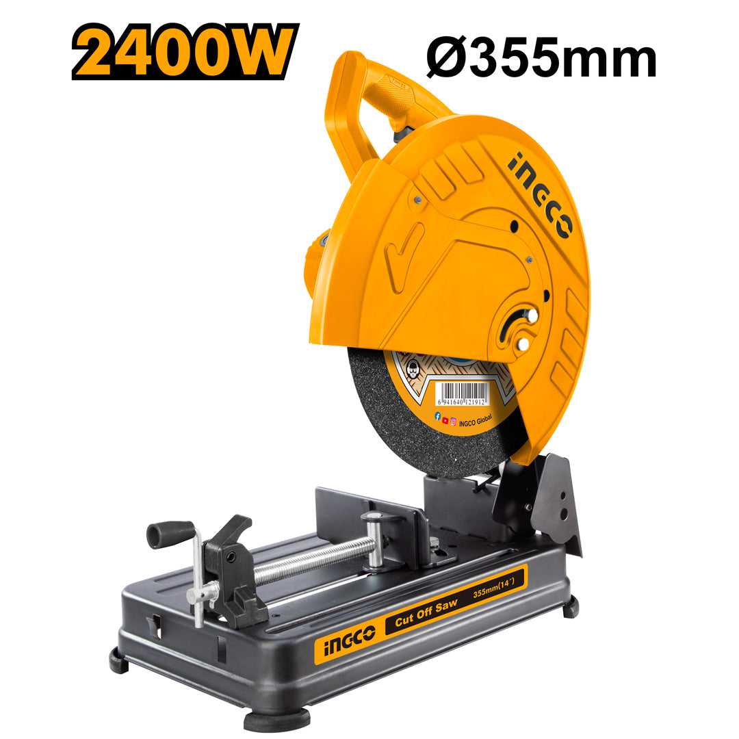 INGCO TRONCONNEUSE A METAUX 355MM 2400W NR [COS243558] – INGCO Maroc