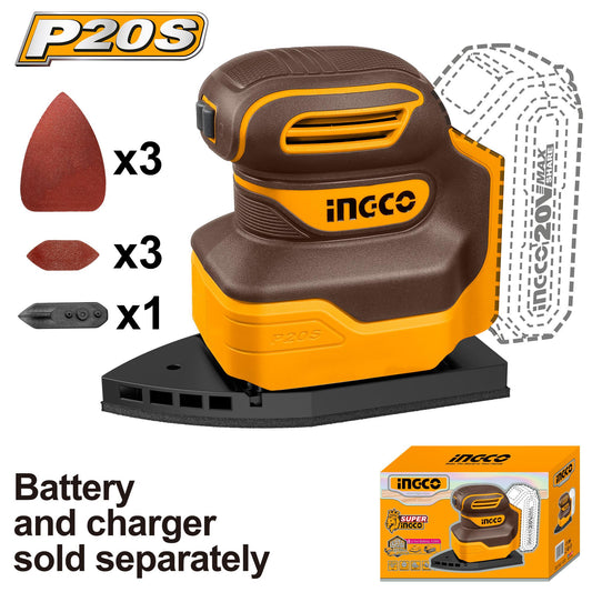 INGCO Ponceuse Ã palmier sans fil Ingco 20V [CPSLI20141]