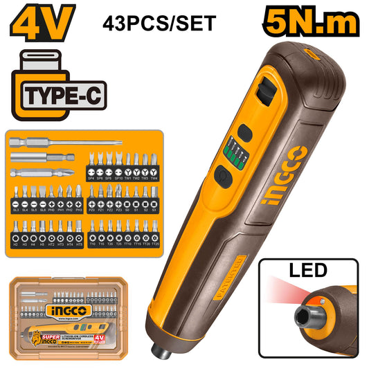 INGCO TOURNEVIS SAN FIL 4V [CSDLI04062]