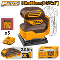 INGCO PONCEUSE VIBRANTE 20V SANS BATTERIE 110MM PLATEAU CARRE [CSHSLI2014] – INGCO Maroc