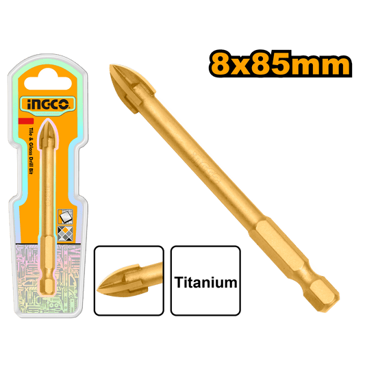 INGCO Foret Pour Carrelage Et Verre 8*85Mm [DBG1130808]