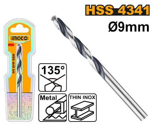 INGCO FORET 9.0MM HSS 4341 [DBT1200904]