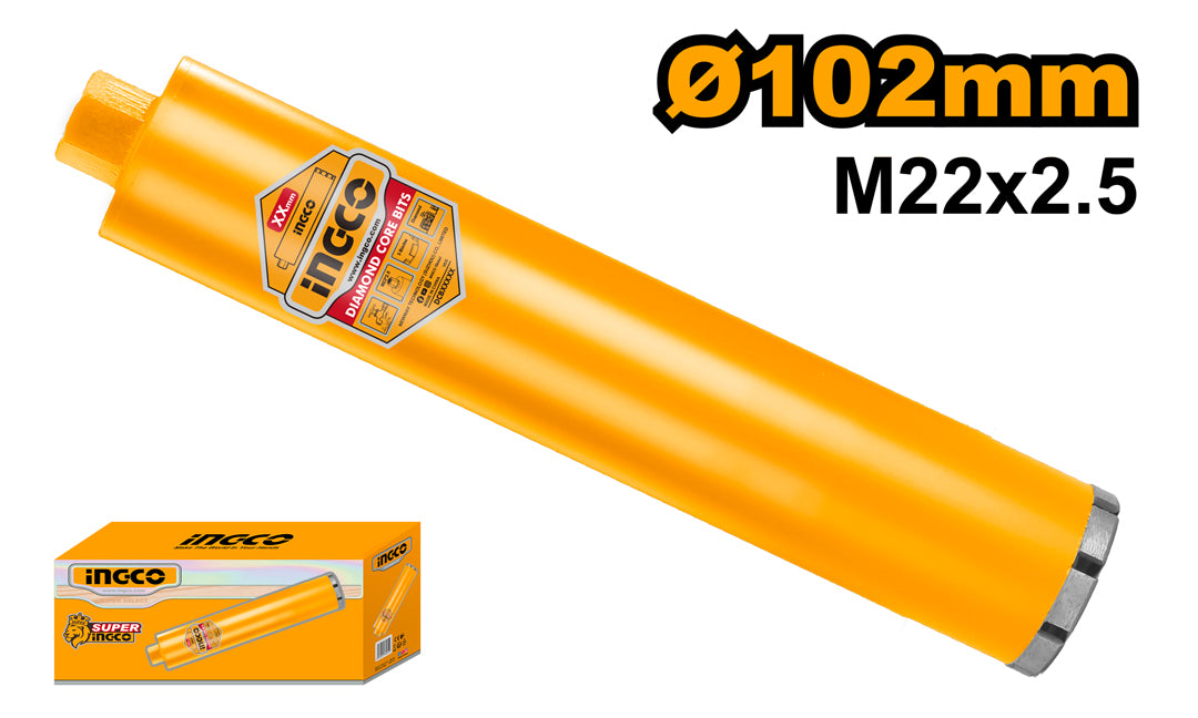 INGCO FORET DIAMANT D:102MM L:450MM [DCB581028] – INGCO Maroc