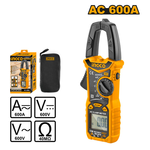 مشبك رقمي TRUE RMS مُحسّن مع مقياس سعة DCM6003