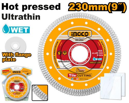 INGCO DISQUE DIAMANT ULTRA FIN 230MM CARRELAGE [DMD082301HT]