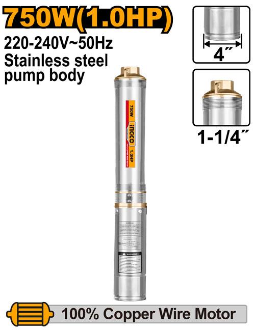 INGCO POMPE DE PUITS 750W [DWP7501]