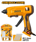 INGCO PISTOLET A COLLE 250W + 8 BATONS DE COLLE [GG408] – INGCO Maroc