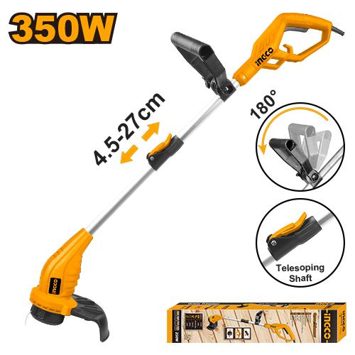 INGCO DEBROUSSAILLEUSE TELESCOPIQUE 350W [GT3512] – INGCO Maroc