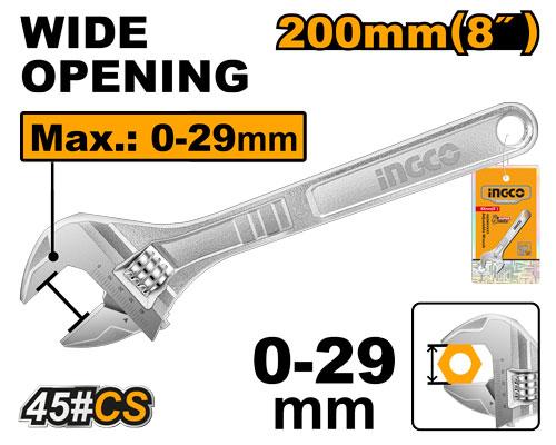 INGCO CLE A MOLETTE 200MM [HADW131082] – INGCO Maroc