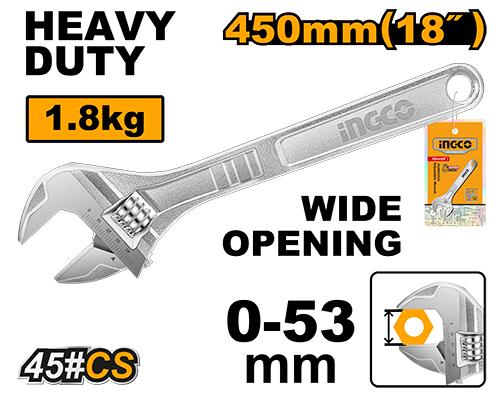 INGCO CLE A MOLETTE 450MM [HADW131182]