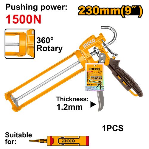 INGCO PISTOLET A CARTOUCHE PRO [HCG1709]