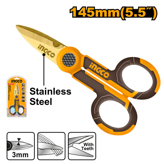 INGCO CISEAUX D'ELECTRICIEN [HES02855]