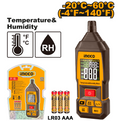 INGCO COMPTEUR NUMERIQUE D'HUMIDITE ET TEMPERATURE 20-60 C [HETHT031] – INGCO Maroc