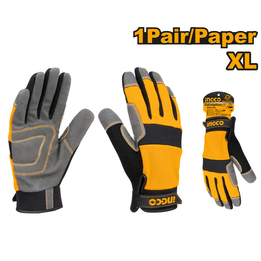 INGCO GANTS DE MECANICIEN [HGMG01-XL]