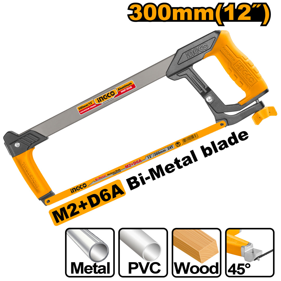 INGCO SCIE A METAUX PROFESSIONNELLE 300 MM [HHF3008] – INGCO Maroc