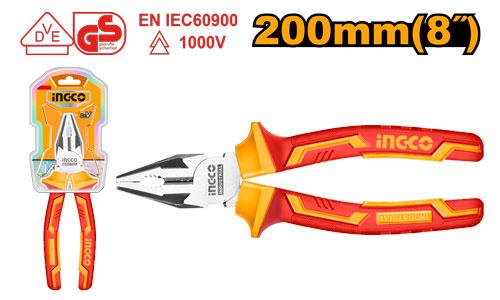 INGCO PINCE UNIVERSELLE ISOLEE 8''/200MM [HICP28208] – INGCO Maroc