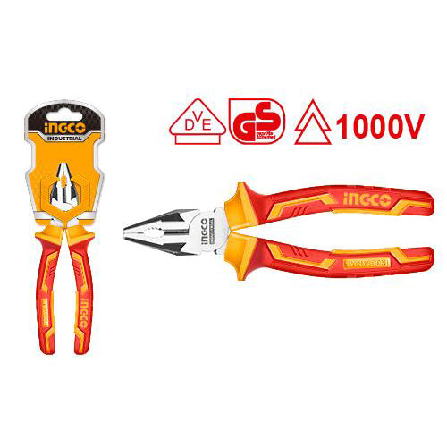 INGCO PINCE UNIVERSELLE ISOLEE 8''''/200MM [HICP28208]