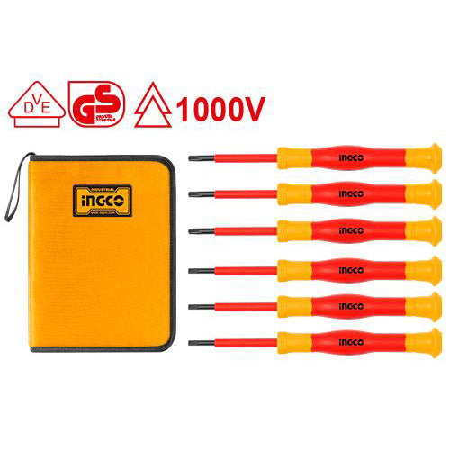INGCO SET DE 6 TOURNEVIS DE PRECISION [HKIPSD0601]