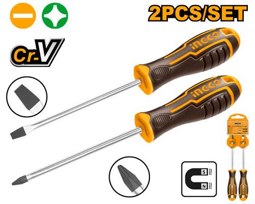 INGCO SET DE 2 TOURNEVIS SL ET PH [HKSD0248] – INGCO Maroc