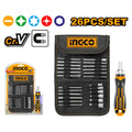 INGCO SET DE 26 EMBOUTS POUR TOURNEVIS 1PCS MANCHE [HKSDB0268] – INGCO Maroc