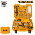 INGCO COFFRET PERCEUSE 13MM 680W 115PCS [HKTHP11151] – INGCO Maroc