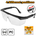 INGCO LUNETTES DE PROTECTION [HSG04] – INGCO Maroc