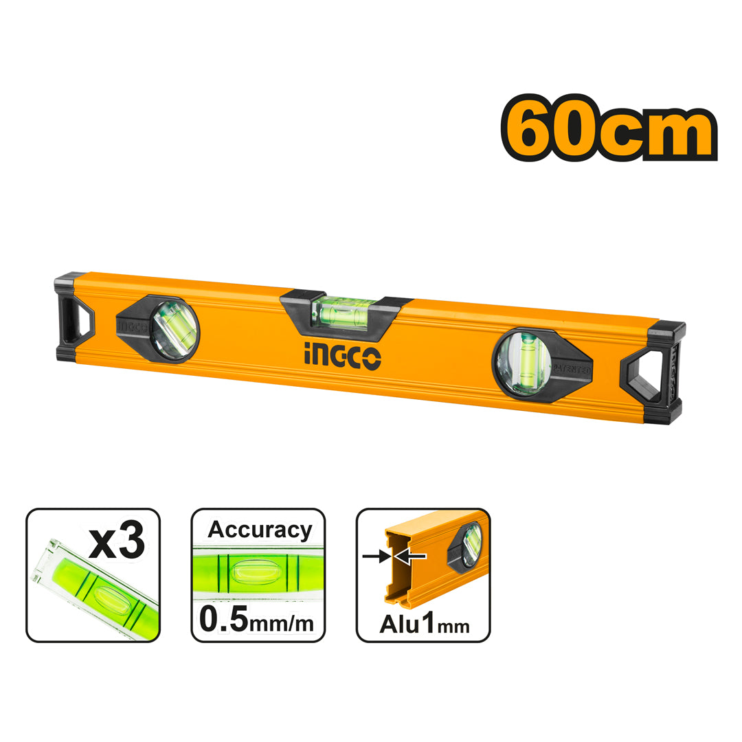 INGCO NIVEAU ALUMINIUM 60 CM [HSL18060] – INGCO Maroc