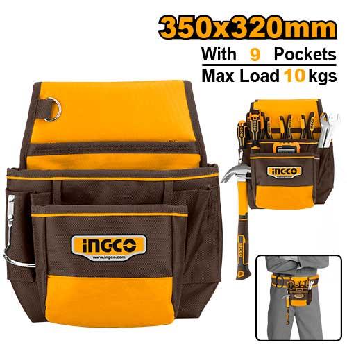 INGCO POCHETTE A OUTILS 35X32CM NR - [HTBP010128]