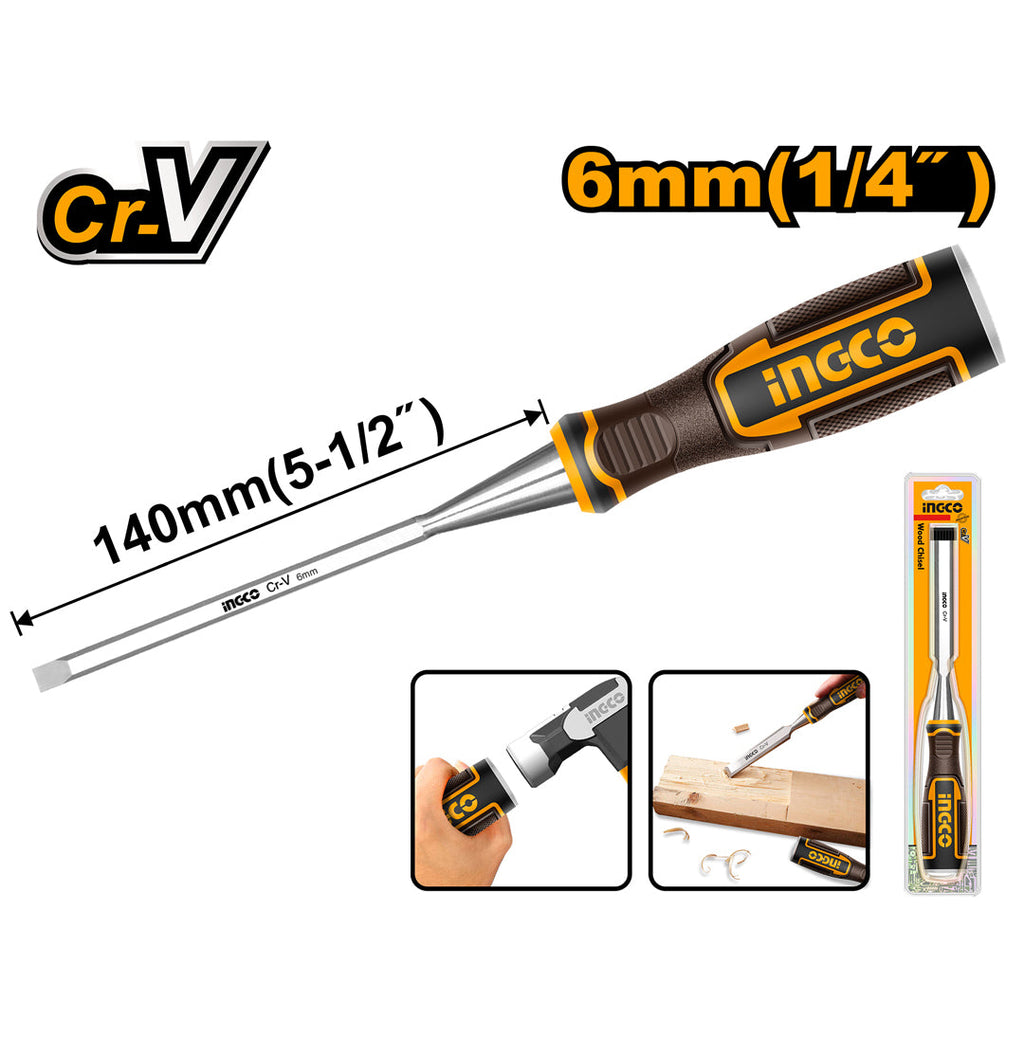 INGCO CISEAU A BOIS 25MM [HWC0825] – INGCO Maroc – vue 5