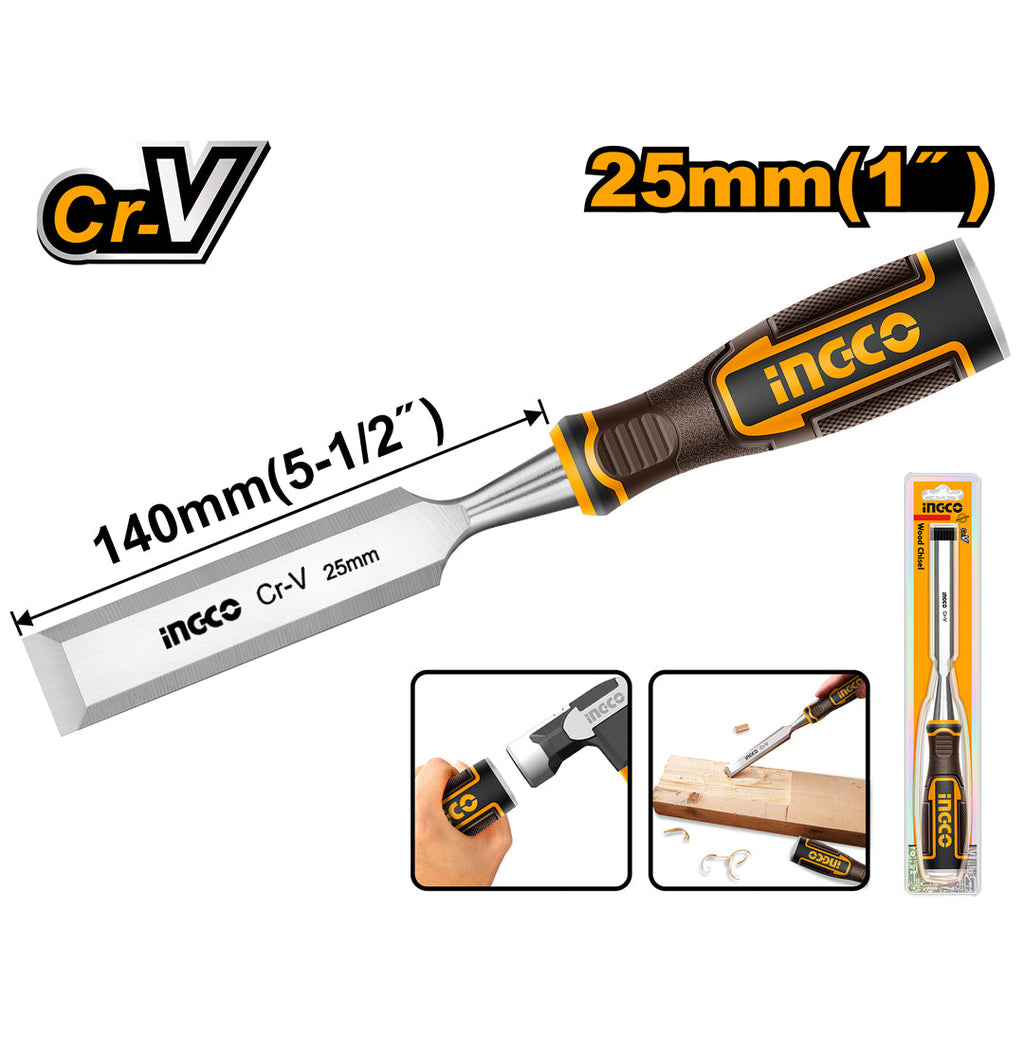 INGCO CISEAU A BOIS 25MM [HWC0825] – INGCO Maroc