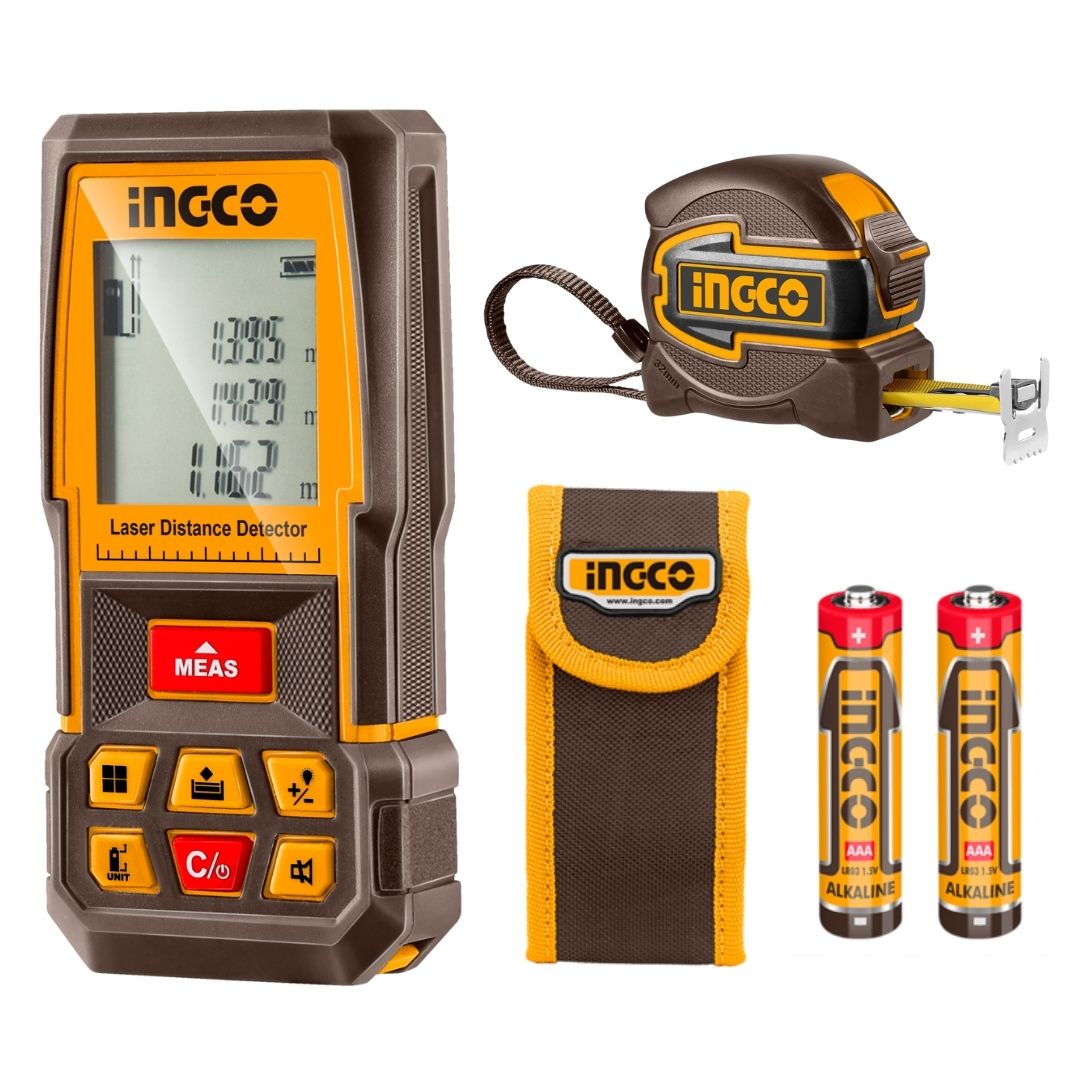 INGCO PACK TELEMETRE LASER + METRE RUBAN [HLDD241201M] – INGCO Maroc – vue 2
