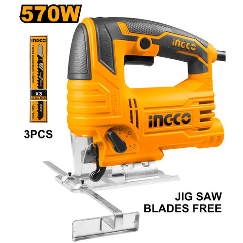 INGCO SCIE SAUTEUSE 65MM 570W+3 LAMES [JS57028]