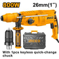 INGCO MARTEAU PERFORATEUR 26MM 800W+MANDRIN [RGH9028-2] – INGCO Maroc