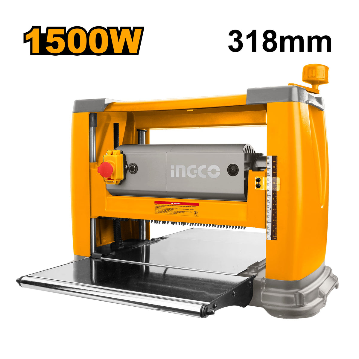 Raboteuse d'épaisseur industrielle 1500W INGCO pour menuiserie et ébénisterie – INGCO Maroc
